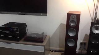 Monitor Audio Silver 500s with Roksan K3 BiAmp setup  OrtonsAudioVisualcom [upl. by Einrae693]