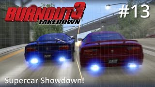 Burnout 3 Takedown 1440p60fps  World Tour Part 13  Supercar Showdown [upl. by Nosiddam]