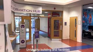 A day in the life of international student in UK  Portsmouth University Tour [upl. by Ellerehc835]