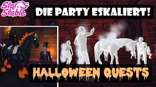 Ydris Party eskaliert  Halloween Quest  Star Stable Online SSO Update [upl. by Eiloj48]