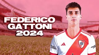 Federico Gattoni ► Bienvenido A River ● Mejores Jugadas amp Goles  2024 ᴴᴰ [upl. by Enelegna654]