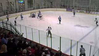 Evansville IceMen Goal  Ryan Huggett 12310 vs Blizzard [upl. by Schilt998]