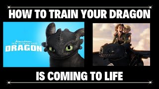 How to Train Your Dragon LiveAction First Look at Hiccup and Astrid Cast [upl. by Aeslehc229]