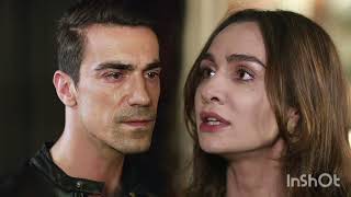 Birce Akalay ♥️İbrahim Çelikkol They Argue [upl. by Bartel]