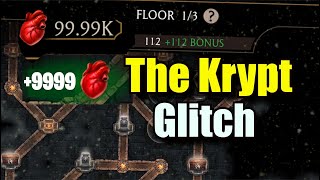 The Biggest KRYPT Glitch for UNLIMITED HEARTS in MK Mobile PATCHED [upl. by Ahsienauq]