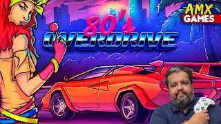 80´s OVERDRIVE GAMEPLAY no Xbox SERIES X [upl. by Elon]