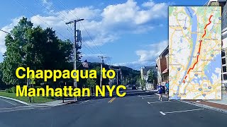 Driving from Chappaqua to New York City No Sound [upl. by Ahsikar]