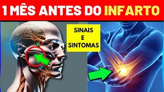 7 SINTOMAS NO SEU CORPO ANTES DE UM INFARTO ATAQUE CARDÍACO SÚBITO [upl. by Eydie]