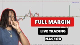 Live Trading NAS100  Aggressive Scalping with 50  FOREX PART 3 [upl. by Brockwell]