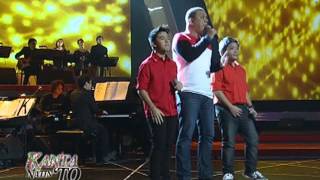 Mitoy Yonting with Little Champions ALONEPAANOPOWER OF LOVE Performance [upl. by Lahcar]