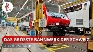 Über 1000 Teile Wie die Modernisierung von Zügen in der Schweiz funktioniert  SBB Werk Olten [upl. by Banerjee983]