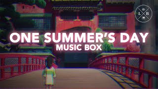 Spirited Away  One Summers Day  Music Box [upl. by Ayin]