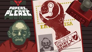 El platino mas xenófobo que existe  Papers Please [upl. by Birgit]