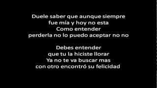 Yelsid Ft Andy Rivera  Duele Saber Letra ✓ [upl. by Orelu]