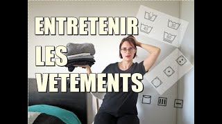 Comment entretenir ses vêtements  Prendre soin de son linge [upl. by Atenek]