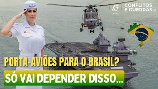 Marinha do Brasil pode adquirir um PORTAAVIÕES britânico [upl. by Cora126]