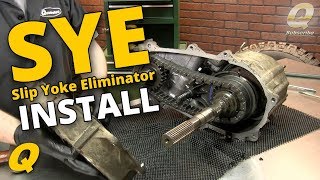 How to Install a Slip Yoke Eliminator and Driveshaft for a Jeep Wrangler TJ [upl. by Imef]