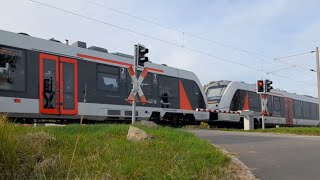 Bahnübergang Wenigensömmern  Hinterm Dorf [upl. by Treblih]