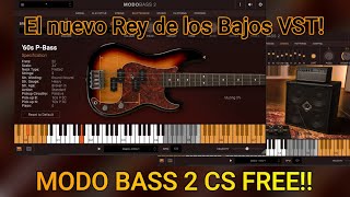 MODO Bass 2 Free IK MULTIMEDIA nos da GRATIS el mejor bajo eléctrico FENDER P Bass 2022 free [upl. by Calen]