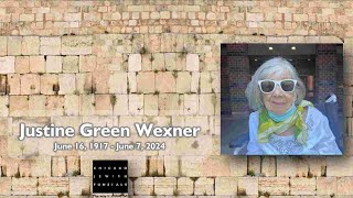 Justine Green Wexner [upl. by Driskill]