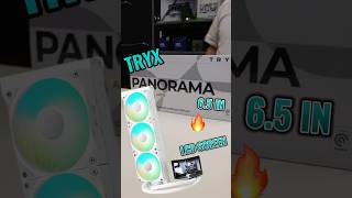 Unbelievable Unboxing TRYX Panorama 360 AIO Cooler  Panoramic 65 IN LCD Screen shorts [upl. by Davilman]