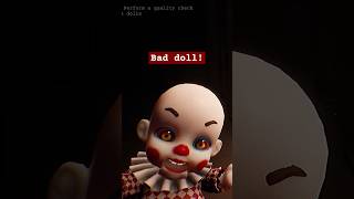 Bad evil clown doll dollmare horrorgaming letsplay [upl. by Nessah109]