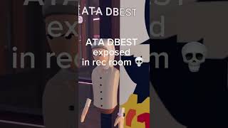 ATA DBEST exposed in rec room 😂 gta gta5onlinegodmodeglitch atadbest gtagriefer recroom [upl. by Nasho]