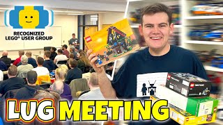 I Joined a LEGO Users Group LUG  My First Meeting VLOG [upl. by Dorfman11]