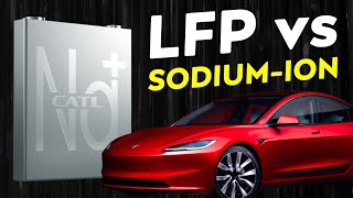 Sodium Ion vs Lithium Ion Batteries  Tesla Model 3 LFP Replacement [upl. by Haimerej]