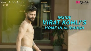 Inside Virat Kohli’s Spacious Holiday Home in Alibaug [upl. by Athalie]