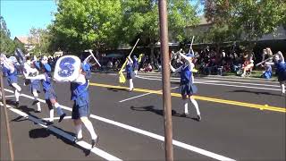 The Benicia Panthers Marching Band at the 2024 Franklin Invitational Band Review [upl. by Yendyc]