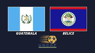 🚨🚨GUATEMALA VS BELICE EN VIVO🚨🚨 ⚽TORNEO SUB 20 UNCAF⚽ 🎙REACCION  RELATOS🎙 [upl. by Turtle839]