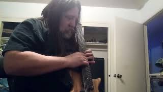 Bass with Warr guitar overdub part l [upl. by Ettenyar]