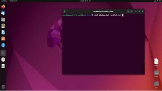 How to display the first part of the file in the Linux system [upl. by Anomar220]