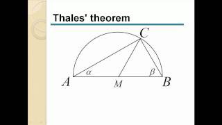 Thales Theorem [upl. by Bartholomeus]