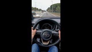 2023 Toyota Aygo X releasing its inner AMG  Acceleration Shorts [upl. by Roice]