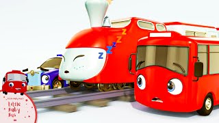 Buster And The Sleepy Train Cartoon  Red Buster Fun Kids Cartoon Video [upl. by Singleton]