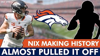 Denver Broncos NEARLY Pulled Off Highway Robbery  Bo Nix Just Made Broncos HISTORY [upl. by Jankey]