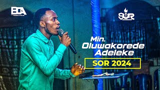 Minister Oluwakorede Adelekes Powerful Ministration at SOR 2024 [upl. by Gerkman922]