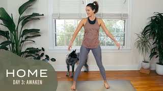 Home  Day 3  Awaken  30 Days of Yoga [upl. by Sculley462]