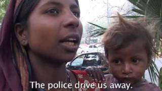 Child Beggars in New Delhi India [upl. by Willing]