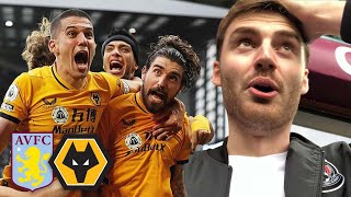 UNBELIEVABLE LAST MINUTE COMEBACK Aston Villa Vs Wolves 23 Matchday Vlog [upl. by Clayborne]