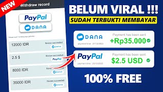 BELUM VIRAL Aplikasi Penghasil Saldo Dana dan Paypal 2024  Game Pemghasil Uang Terbukti Memnayar [upl. by Jerusalem527]