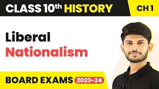 Liberal Nationalism  The Rise of Nationalism in Europe  History  Class 10 Chapter 1  202324 [upl. by Ramgad9]