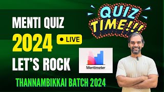 Menti Quiz 2024  Let’s Rock [upl. by Rebane232]