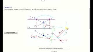 gw51 GW 1019 Transformacja odległość punktu od płaszczyznykonstrukcje miarowe na płaszczyżnie [upl. by Emmery]