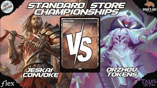 Jeskai Convoke VS Orzhov Tokens MTG Standard [upl. by Kenn]