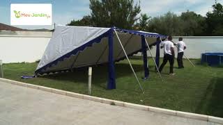 Tenda Fixa 6x4 Metros para Jardim [upl. by Tai]