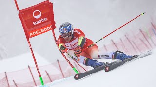 AUDI FIS Ski World Cup  Mens giant slalom  Adelboden SUI 1st run Jan 6 2024 [upl. by Yve]