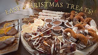 Easy No Bake Christmas Treats  6 Simple amp Quick Last Minute Christmas Treat Recipes [upl. by Eeluj939]